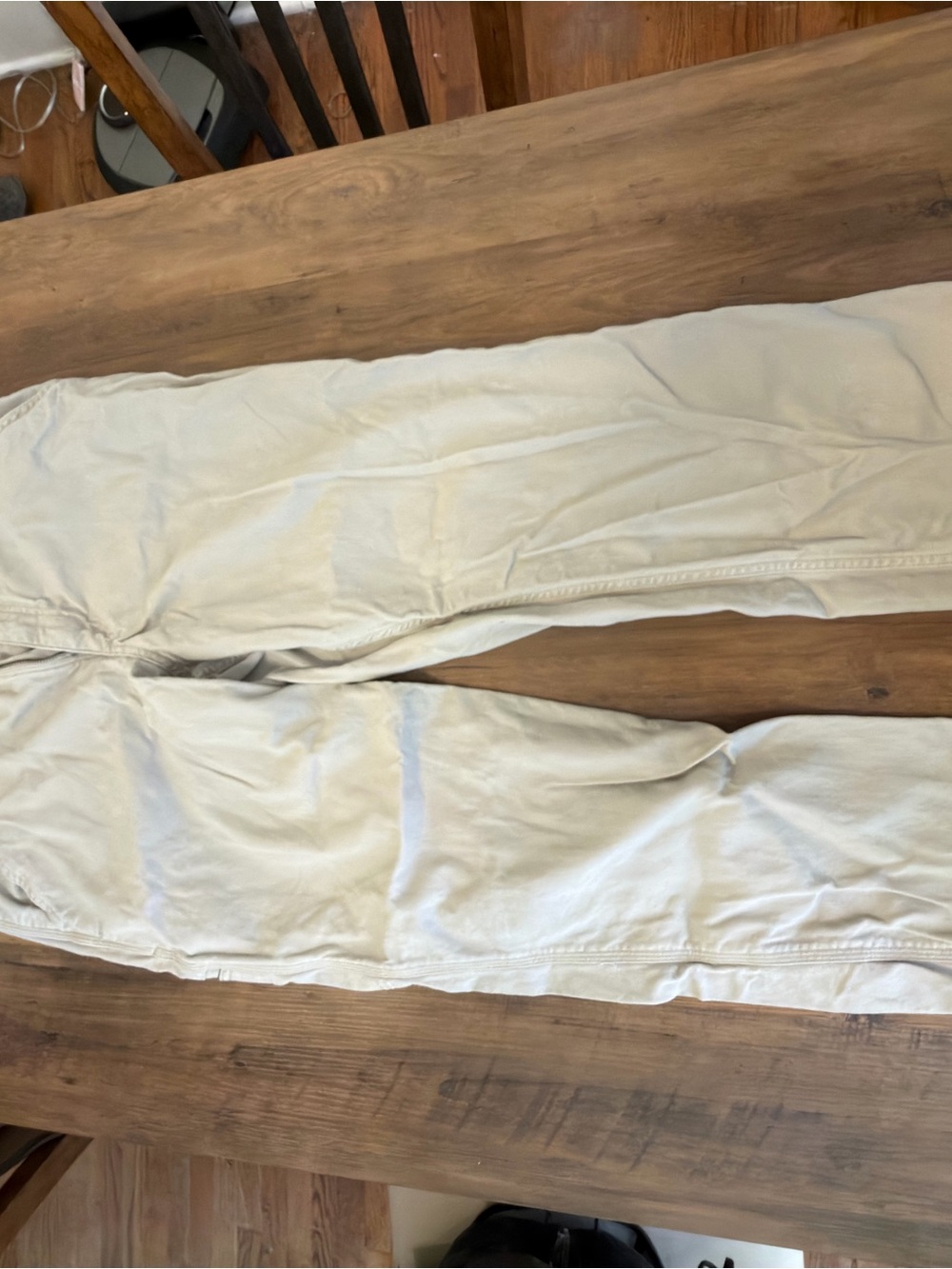 Carhartt Men's Light Beige Chinos - Straight Leg